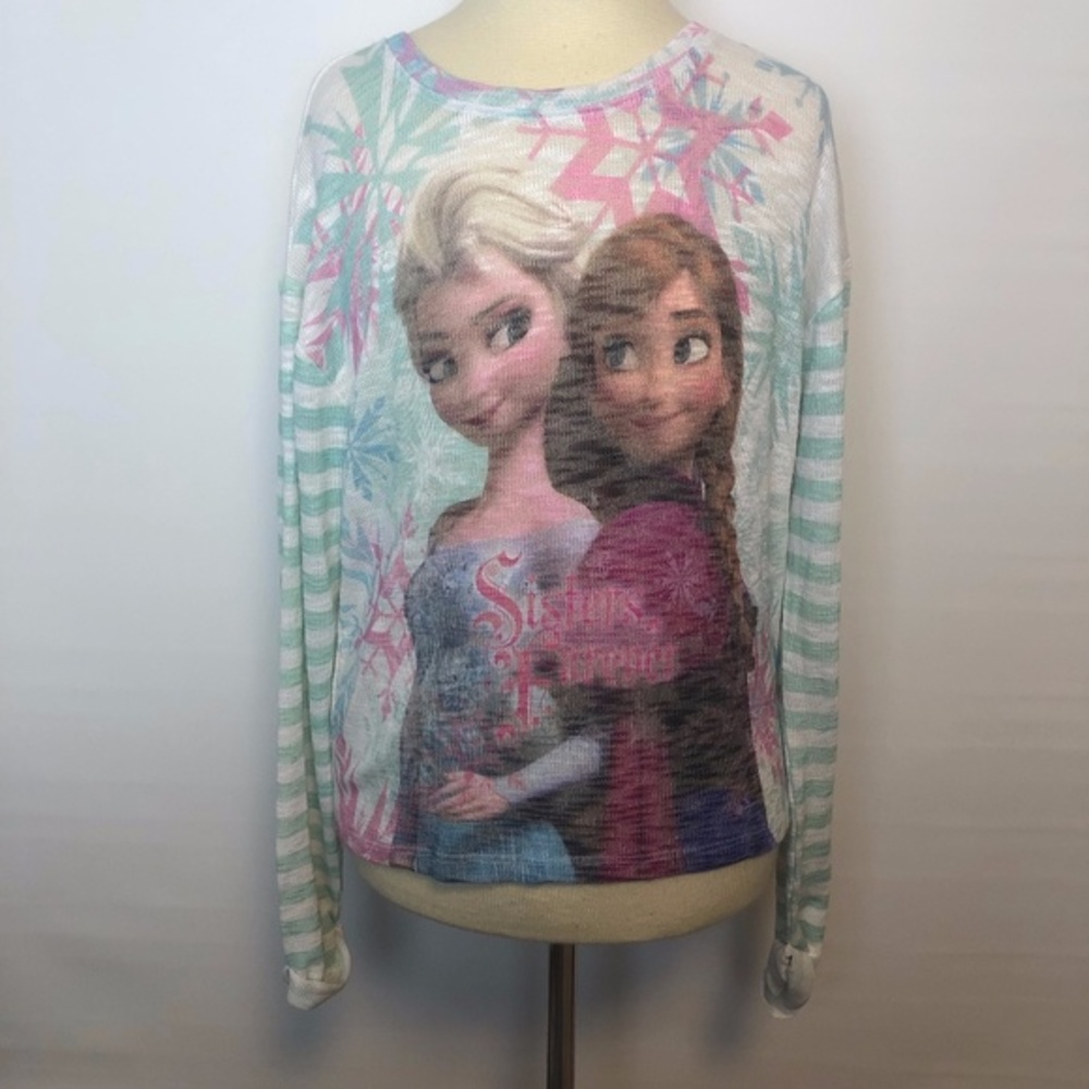 Disney's Frozen Long-Sleeved Top Tee Shirt ((XL))